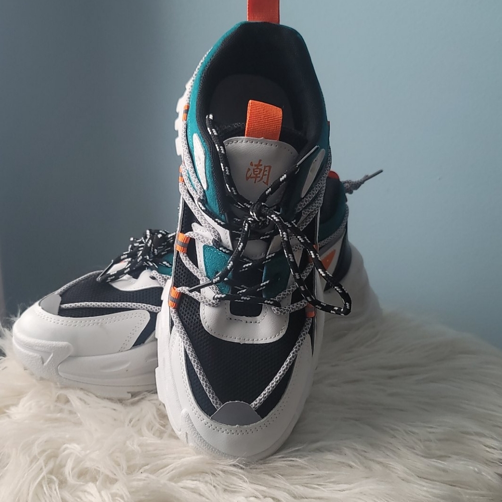 Shein Color Block Chunky Sneakers - image 2